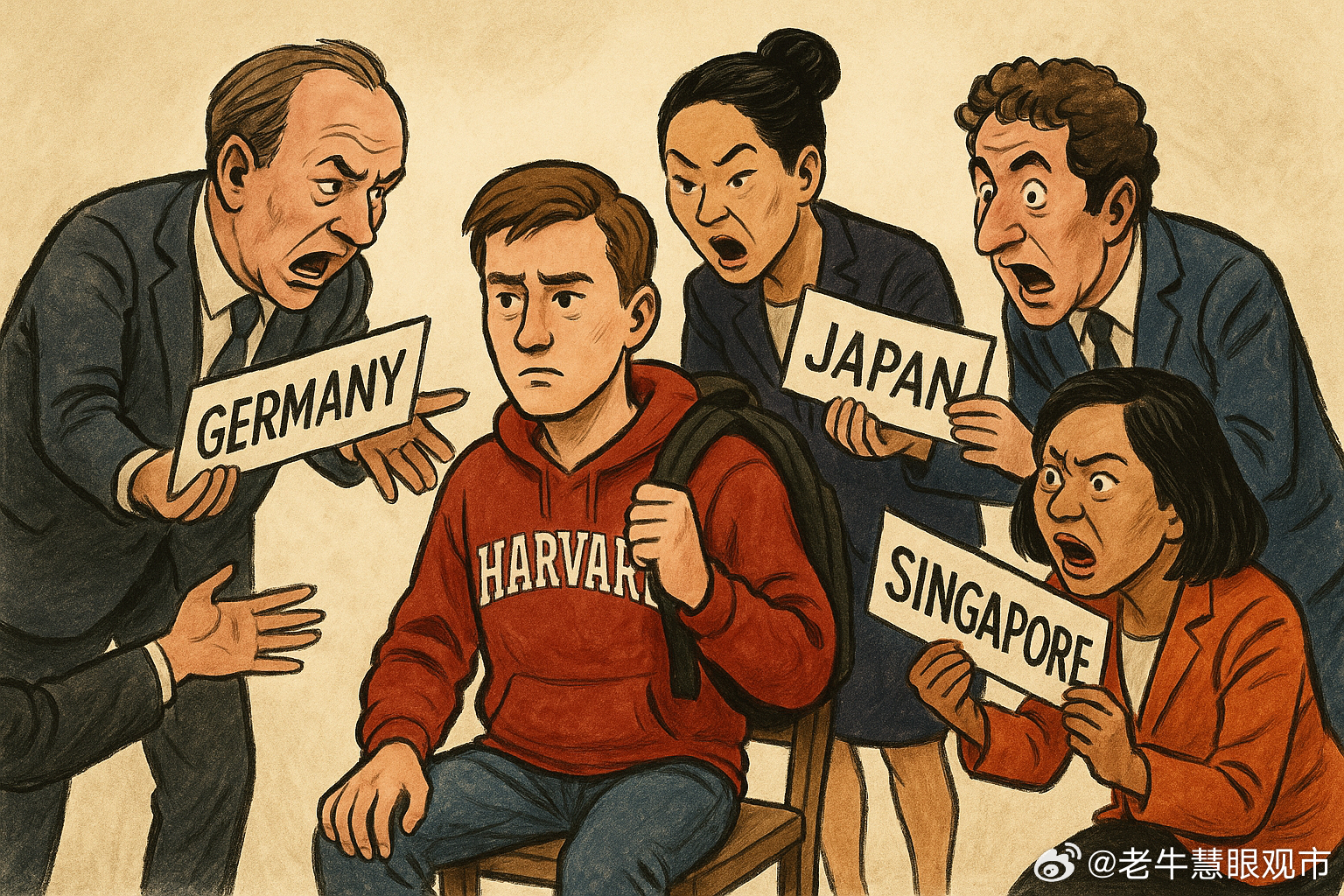 各国为抢哈佛生源真的是拼了