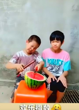 西瓜，这么会吃，和我商量了吗？